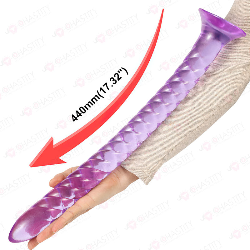 Extra Long Spiral Butt Plug