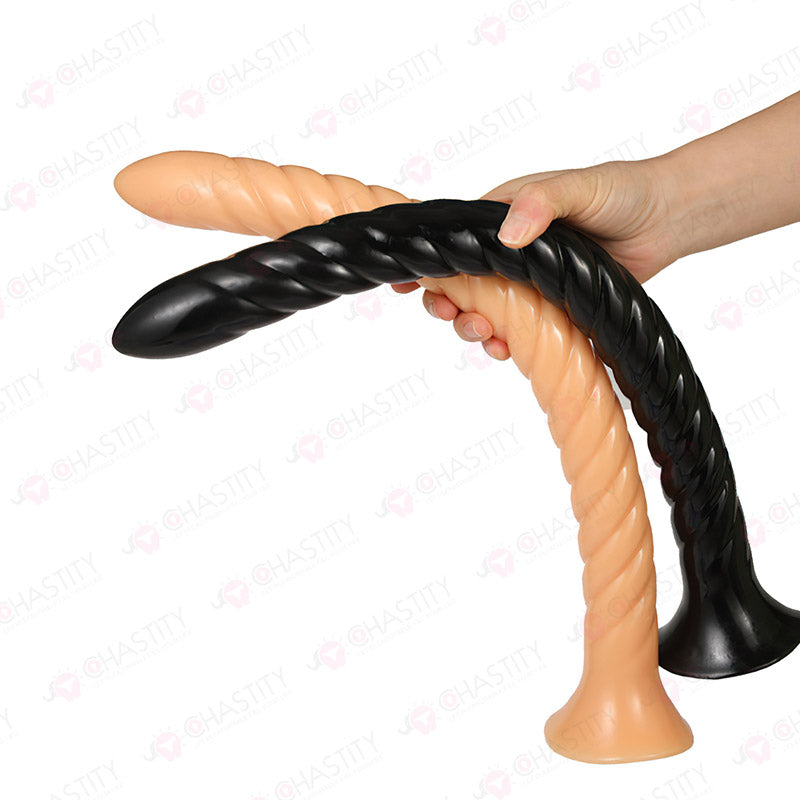 Extra Long Spiral Butt Plug