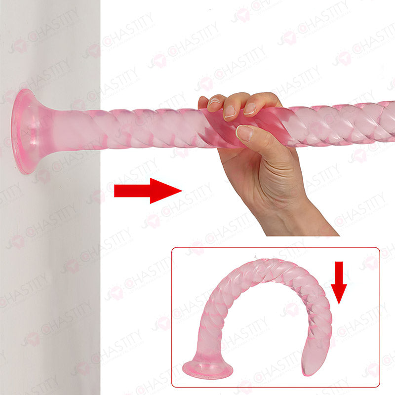 Extra Long Spiral Butt Plug