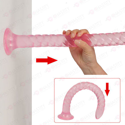Extra Long Spiral Butt Plug