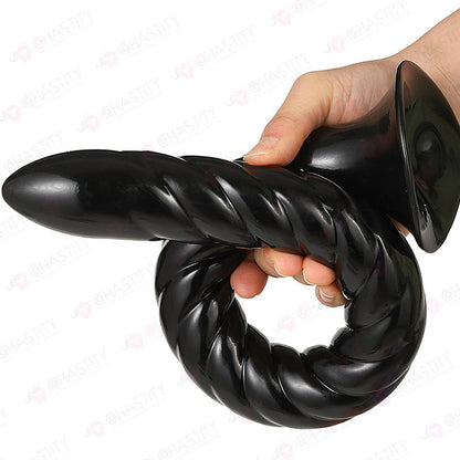 Extra Long Spiral Butt Plug