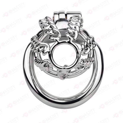 Fixed Steel Link Chastity Cage