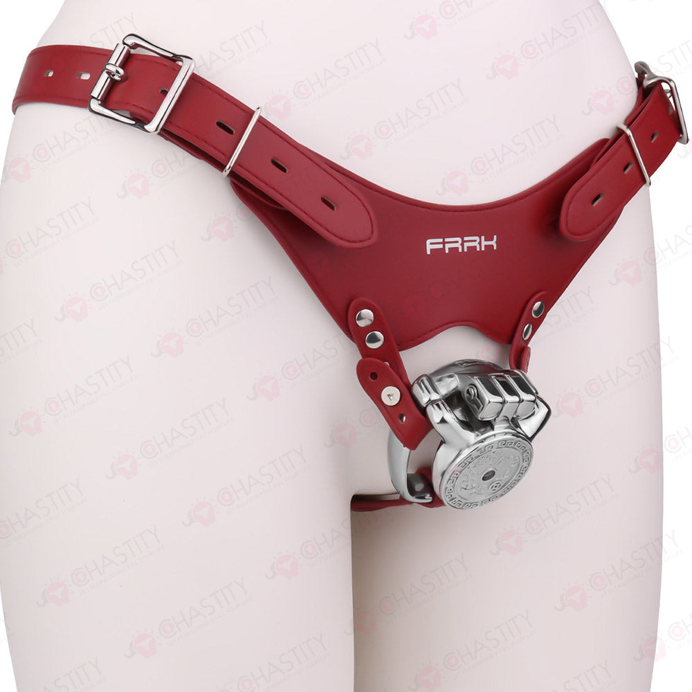Flat Ancient Coin Nofap Chastity Cage