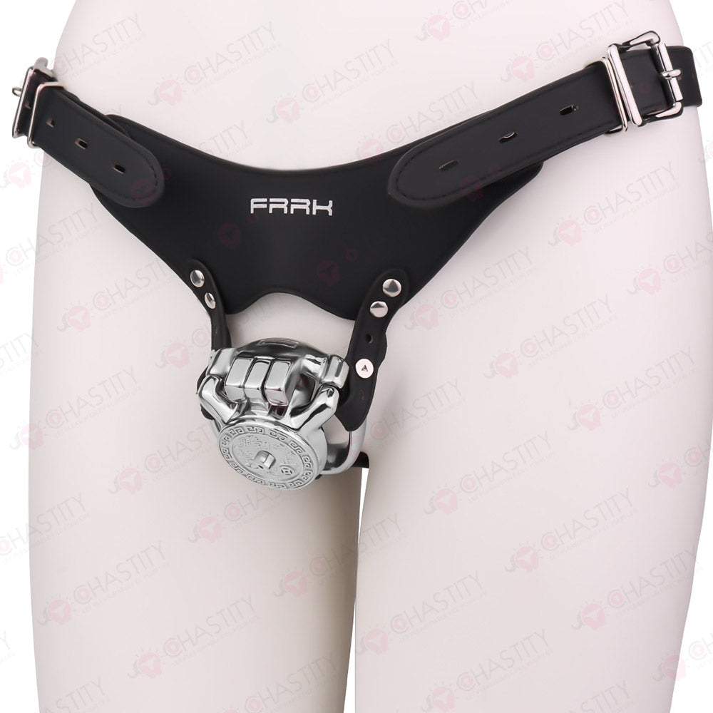 Flat Ancient Coin Nofap Chastity Cage