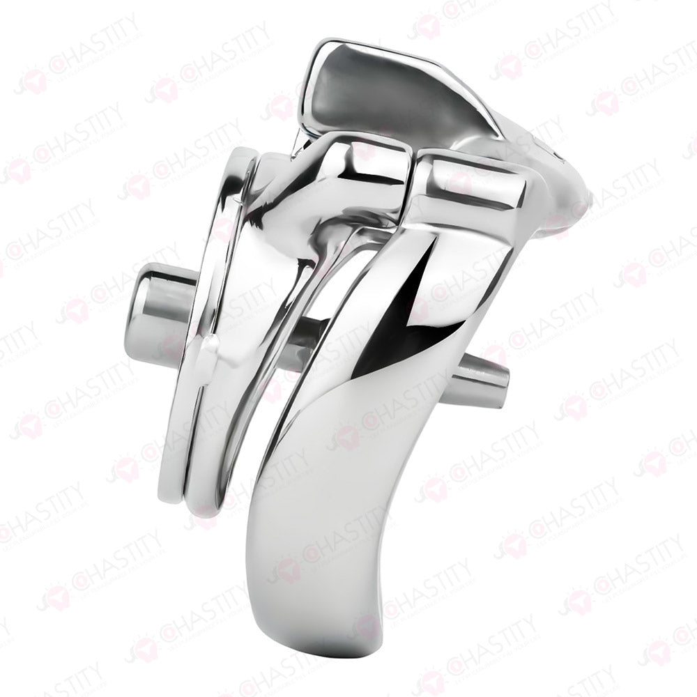 Flat Ancient Coin Nofap Chastity Cage