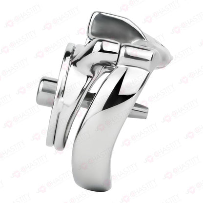 Flat Ancient Coin Nofap Chastity Cage