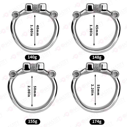 Flat Ancient Coin Nofap Chastity Cage