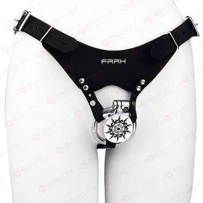 Flat Chastity Tattoo Cage