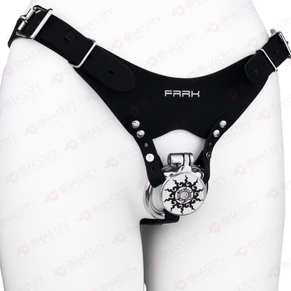 Flat Chastity Tattoo Cage