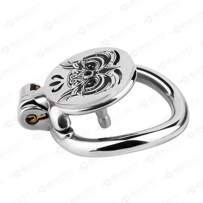 Flat Chastity Tattoo Cage