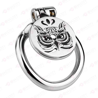 Flat Chastity Tattoo Cage