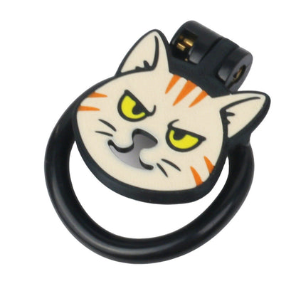 Flat Kitty Pet Chastity Cage New Design
