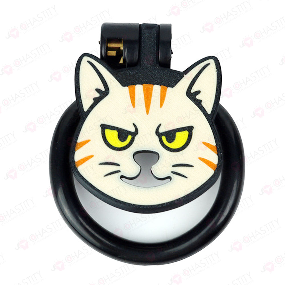 Flat Kitty Pet Chastity Cage New Design