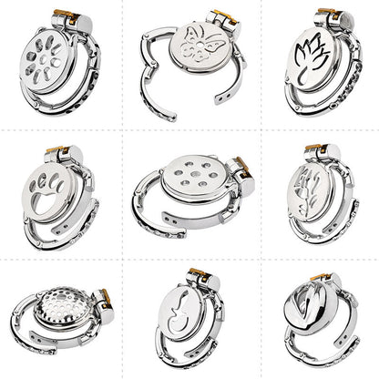 Flat Series - Adjustable Chastity Base Ring