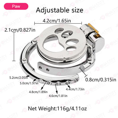 Flat Series - Adjustable Chastity Base Ring
