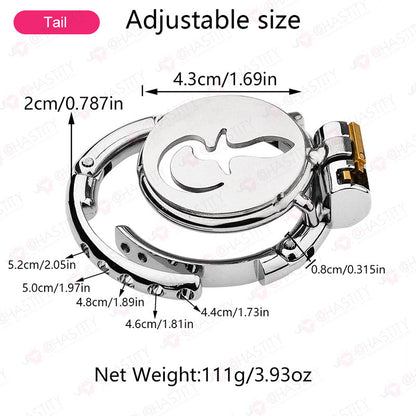 Flat Series - Adjustable Chastity Base Ring