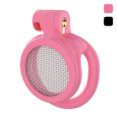 Flat Sieve Mesh Cock Cage (Resin & Metal)