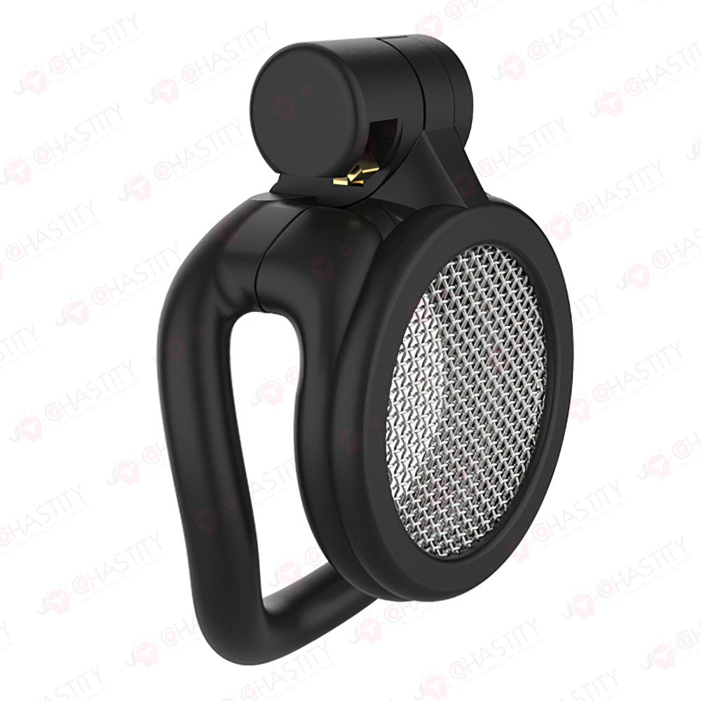 Flat Sieve Mesh Cock Cage (Resin & Metal)