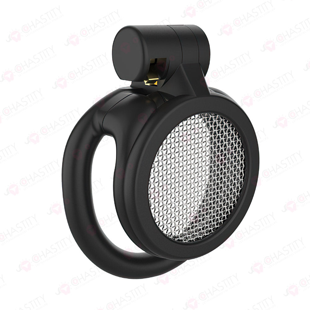 Flat Sieve Mesh Cock Cage (Resin & Metal)