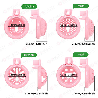 Flat Silicone Soft Cock Cage