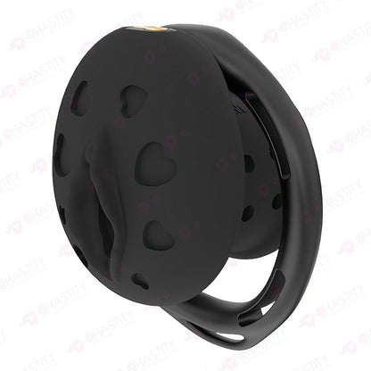 Flat Soft Silicone - Crossdresser In Chastity Cage