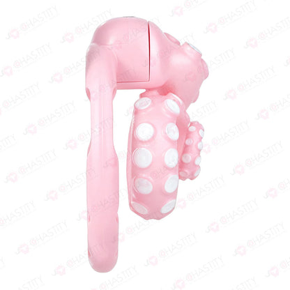 Flat Tentacle Coiled Chastity Cage