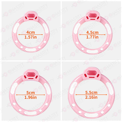 Flat Tentacle Coiled Chastity Cage