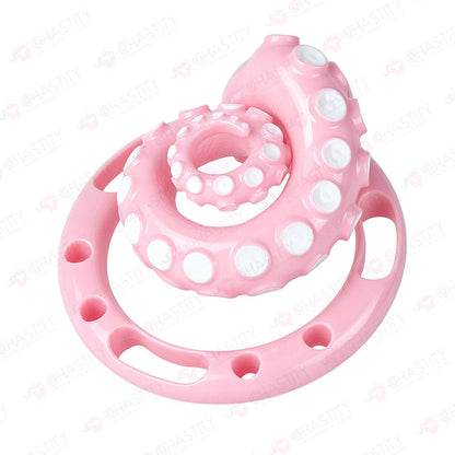 Flat Tentacle Coiled Chastity Cage