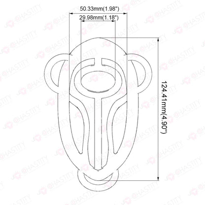 Fufu Clip For Men With Camel Toe