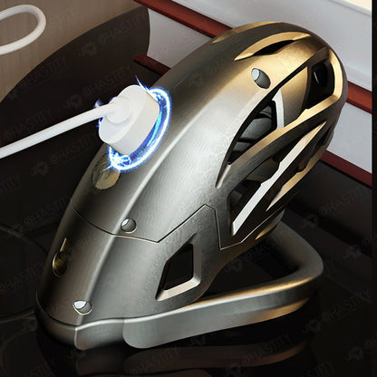 Future Warrior Armor App Controlled Cock Cage (Electric Shock)