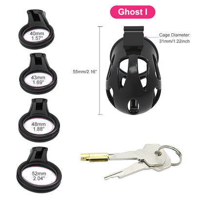 Ghost Chastity Cage