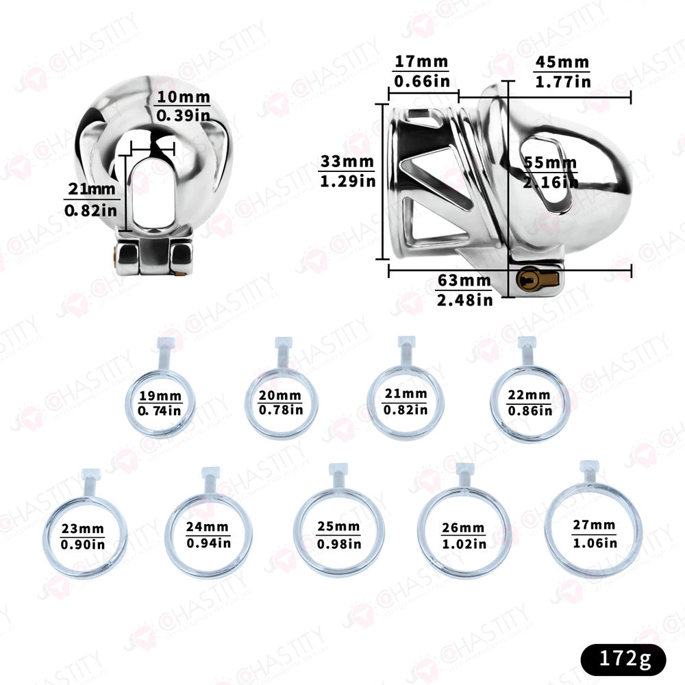 Glans Lock - Free Balls In Chastity