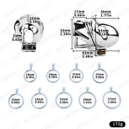 Glans Lock - Free Balls In Chastity