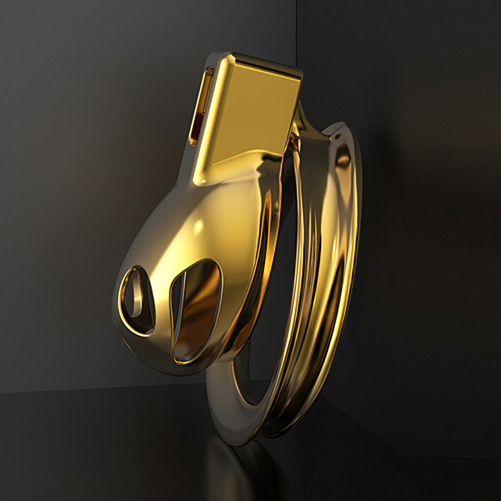 Golden Beatles Chastity Lock