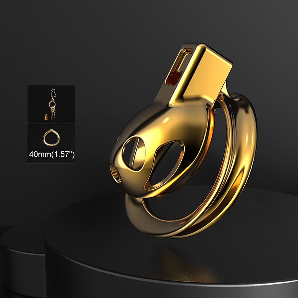Golden Beatles Chastity Lock
