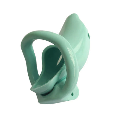 Dolphin Shape Plastic Chastity Cage Set