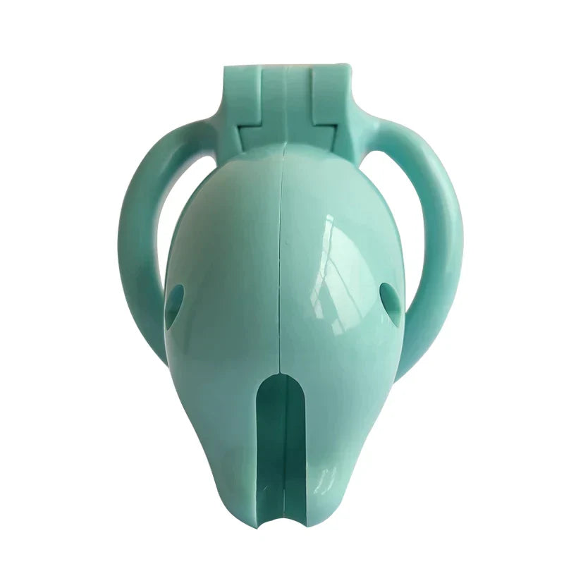 Dolphin Shape Plastic Chastity Cage Set