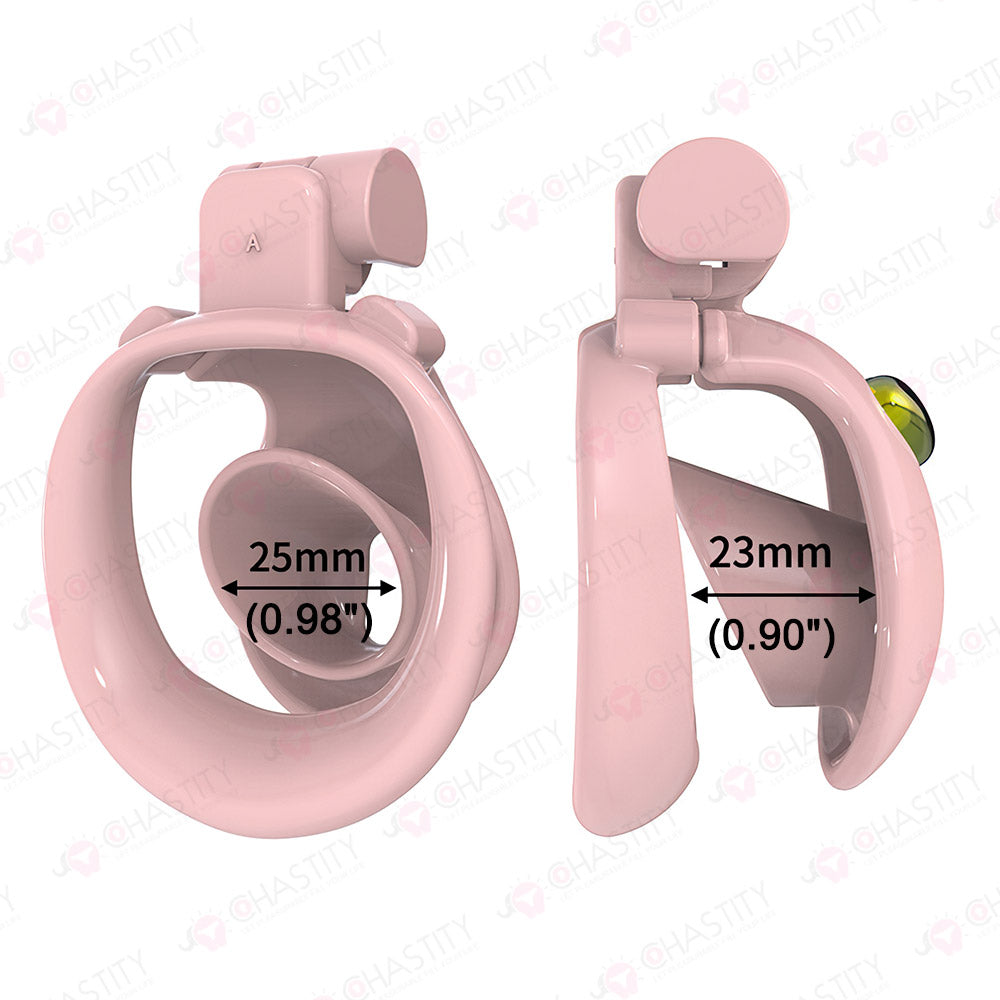 Heart On Chastity - Internal-Style Small Cage