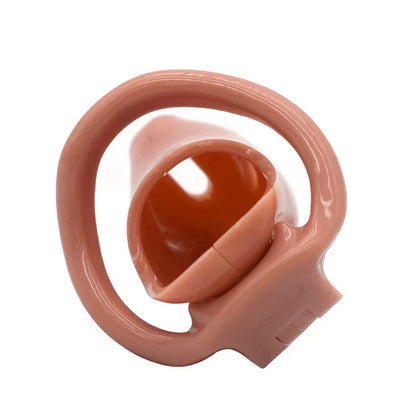 Dolphin Shape Plastic Chastity Cage Set