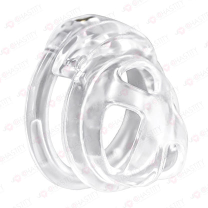 Hidden Lock Core Soft Rubber Chastity Cage