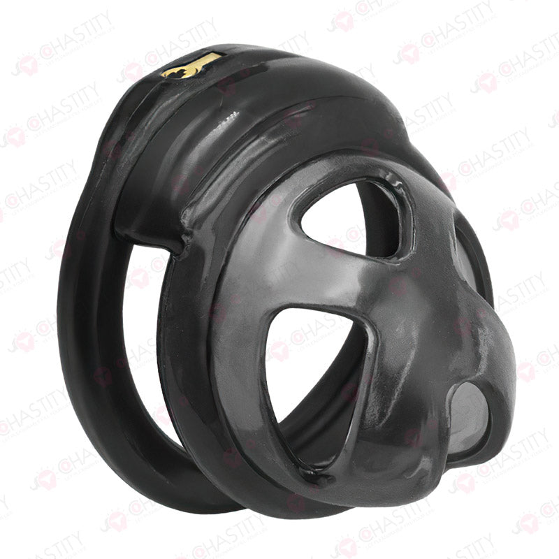 Hidden Lock Core Soft Rubber Chastity Cage