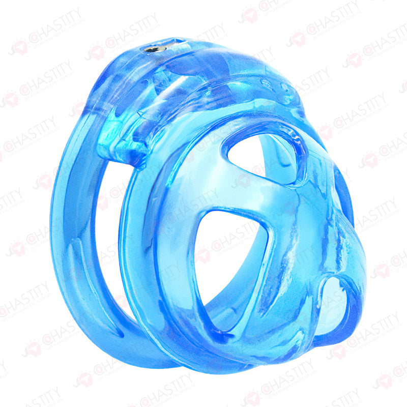 Hidden Lock Core Soft Rubber Chastity Cage