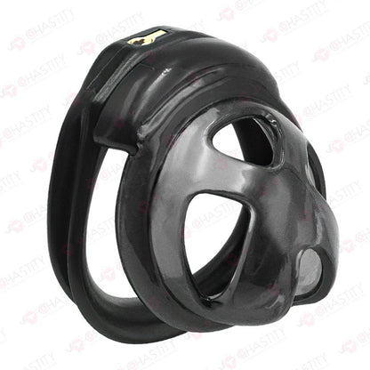 Hidden Lock Core Soft Rubber Chastity Cage