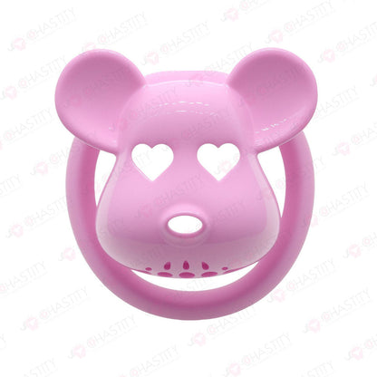 Horny Little Bear Chastity Cage