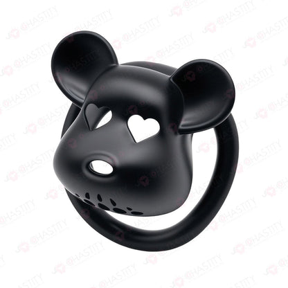 Horny Little Bear Chastity Cage