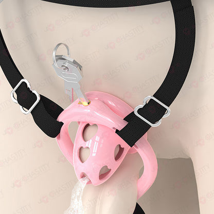 Inside-Out Reverse Wear Chastity Cage