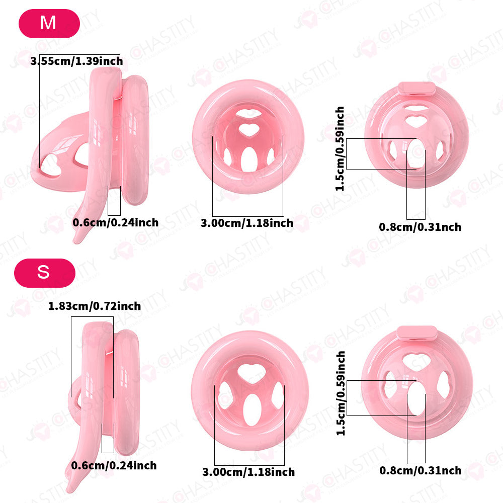 Inside-Out Reverse Wear Chastity Cage