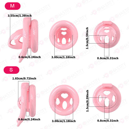 Inside-Out Reverse Wear Chastity Cage