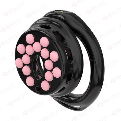 Installable Soft Nail Flat Chastity Cock Cage