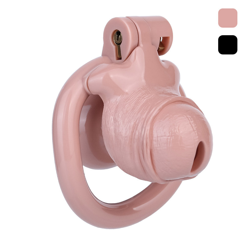 Inverted Simulated Glans Chastity Cage